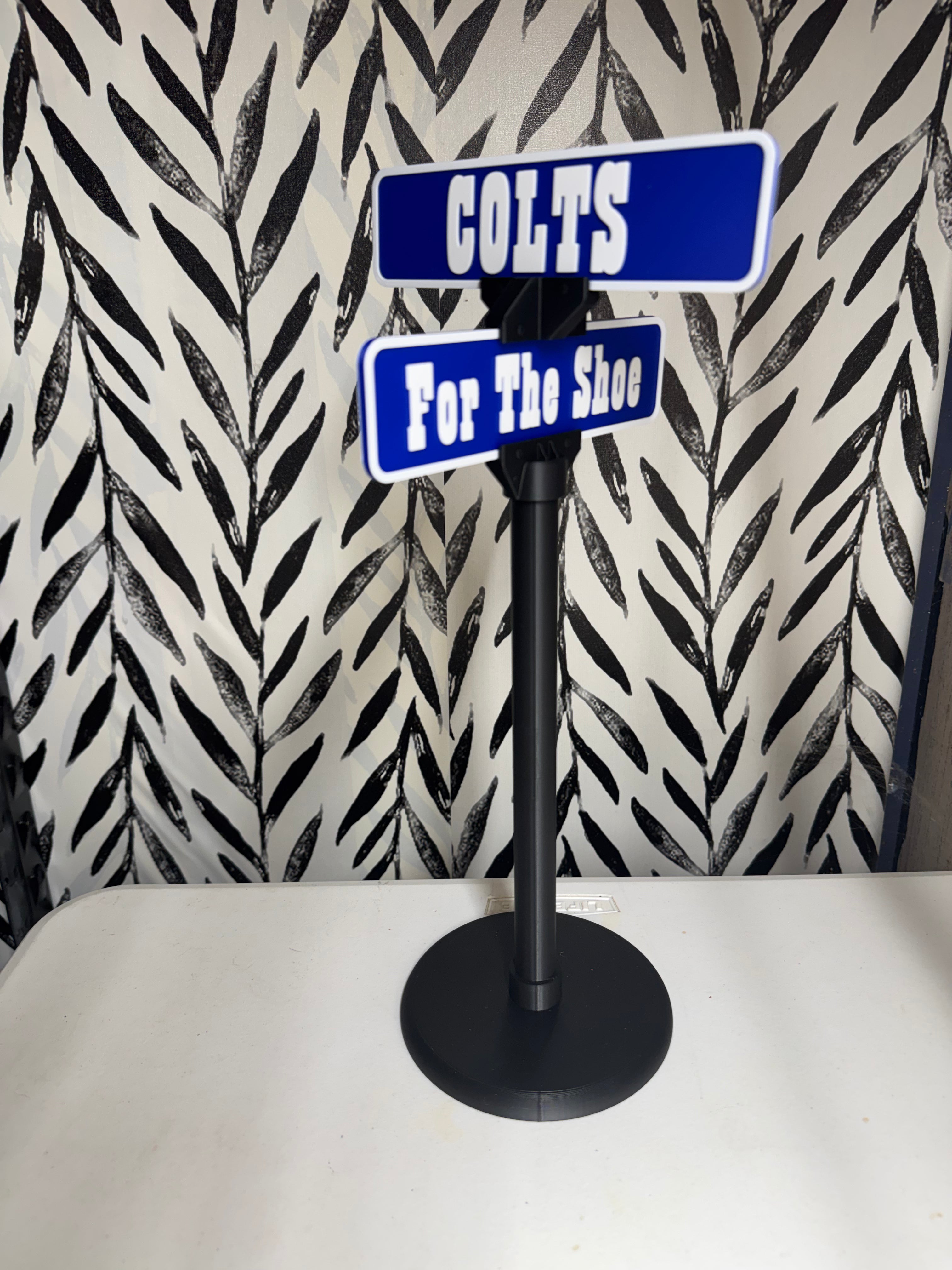 3D Printed Football Street Sign