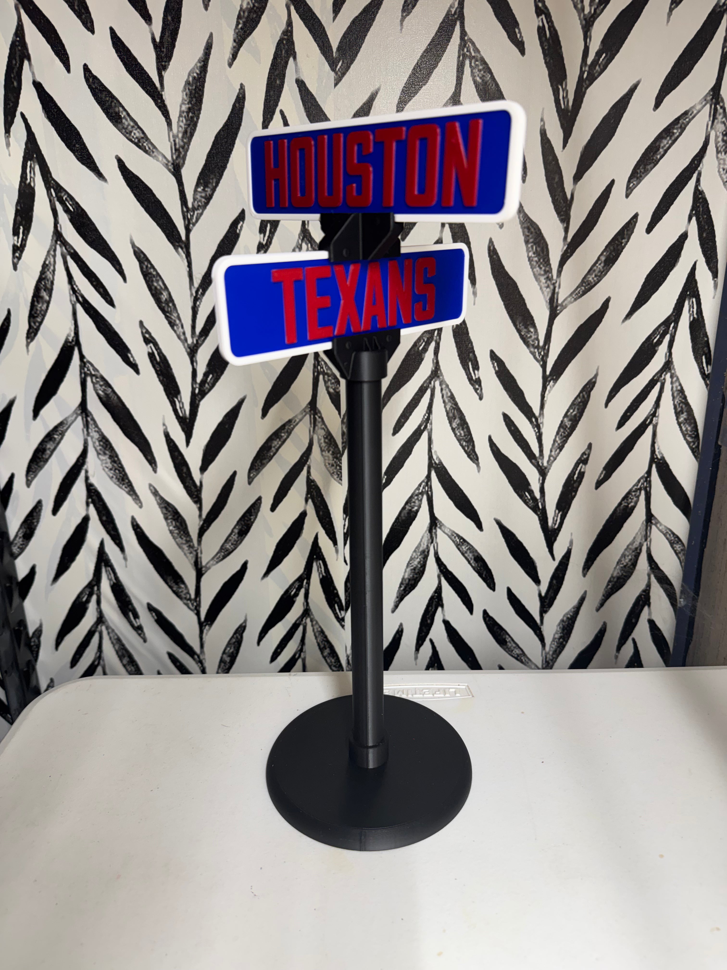 3D Printed Football Street Sign