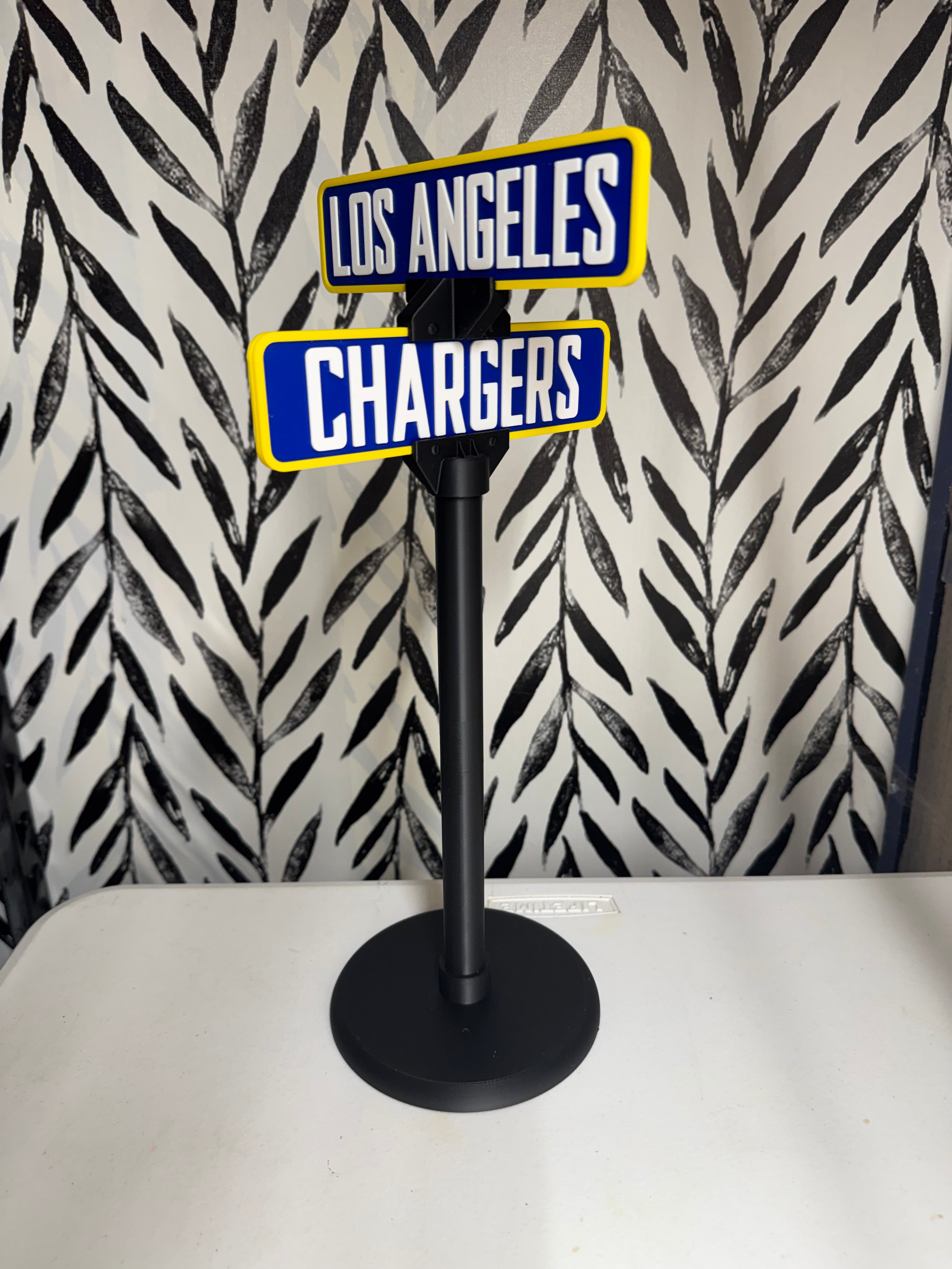 3D Printed Football Street Sign