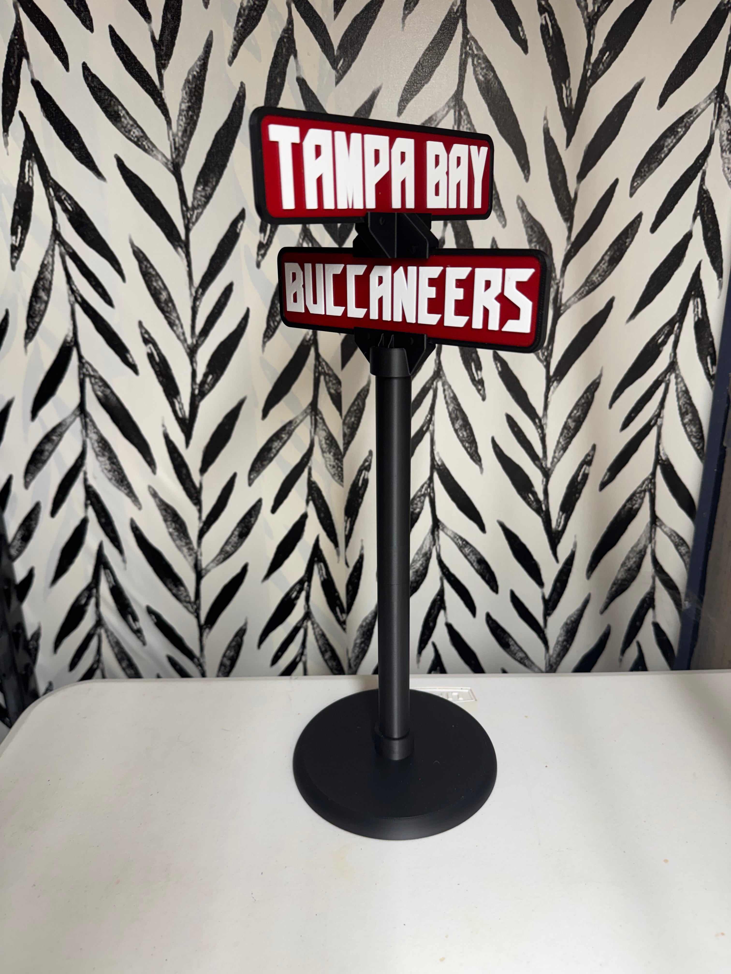 3D Printed Football Street Sign