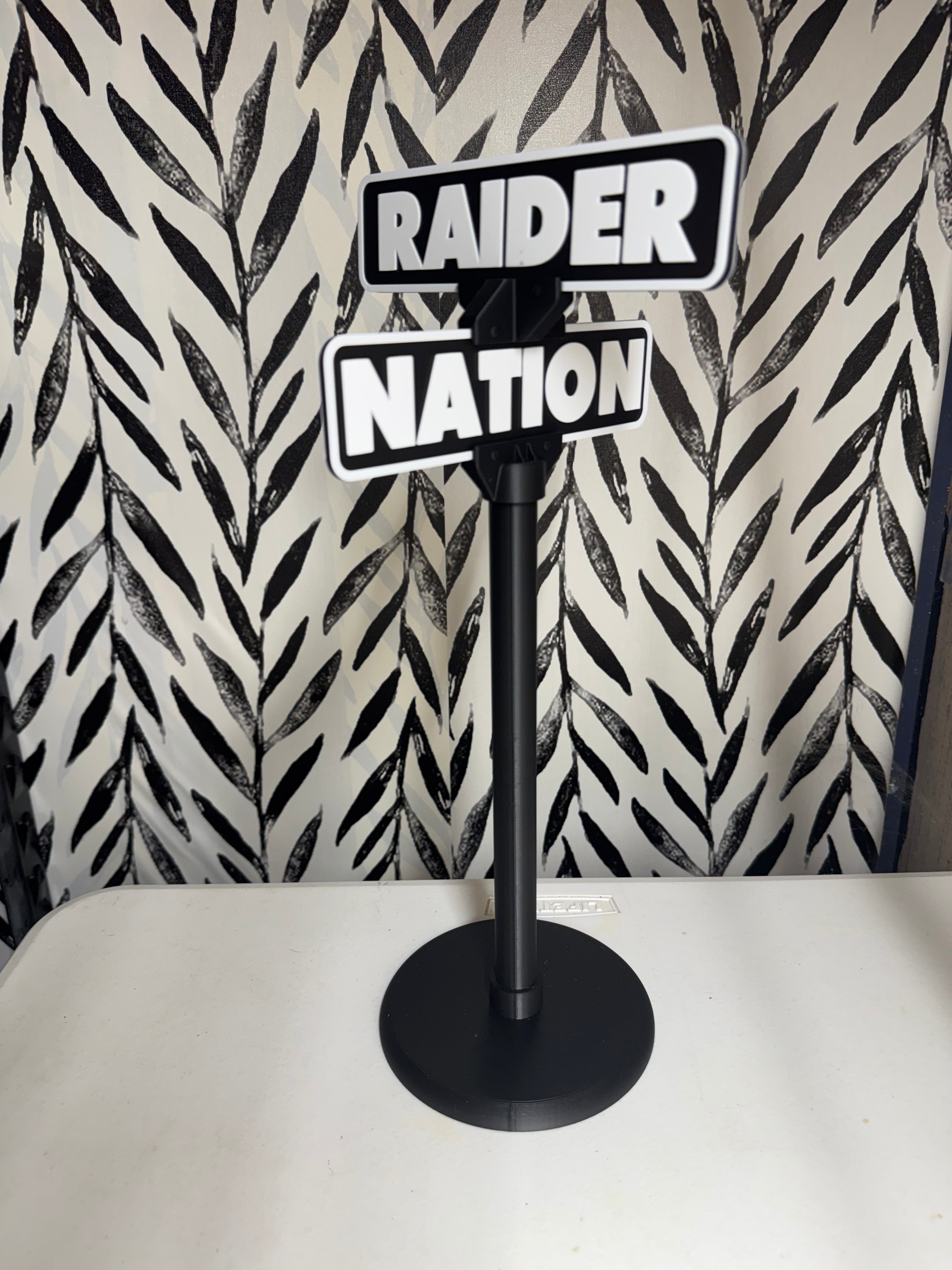3D Printed Football Street Sign