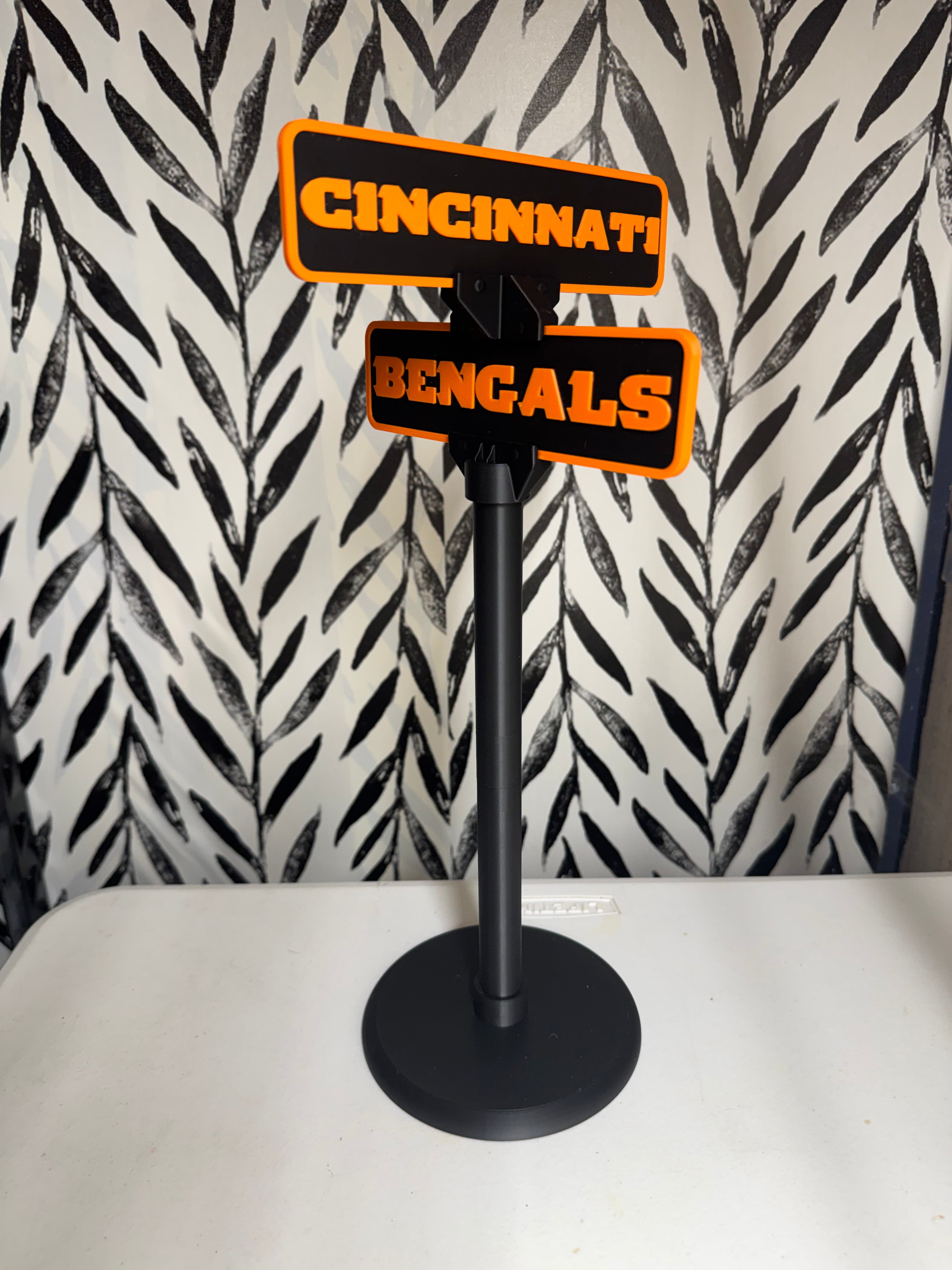 3D Printed Football Street Sign